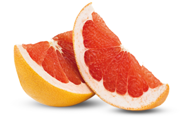 Fresh grapefruit