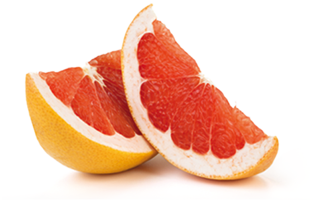 Fresh grapefruit